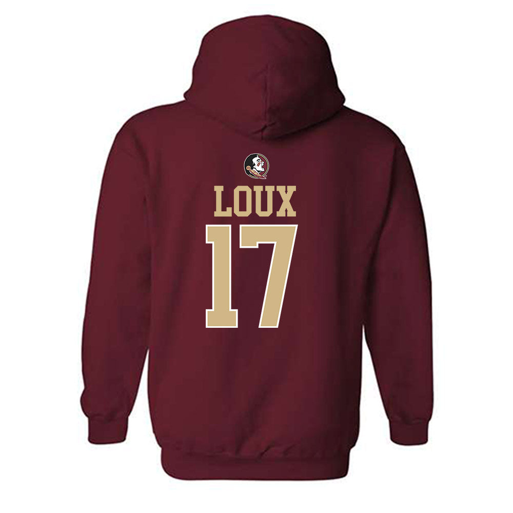 FSU - NCAA Women's Basketball : Kennedy Loux - Classic Shersey Hooded Sweatshirt-1