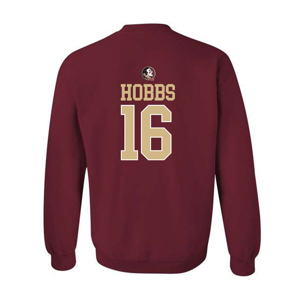 FSU - NCAA Football : Karson Hobbs - Classic Shersey Crewneck Sweatshirt-1