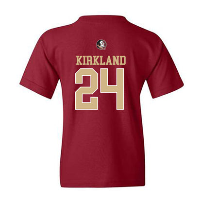 FSU - NCAA Football : K.J. Kirkland - Classic Shersey Youth T-Shirt-1