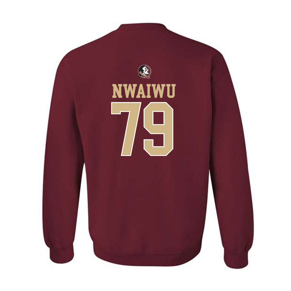 FSU - NCAA Football : Chimdia Nwaiwu - Classic Shersey Crewneck Sweatshirt-1