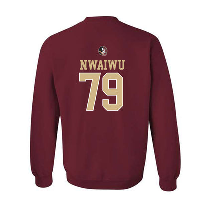 FSU - NCAA Football : Chimdia Nwaiwu - Classic Shersey Crewneck Sweatshirt-1