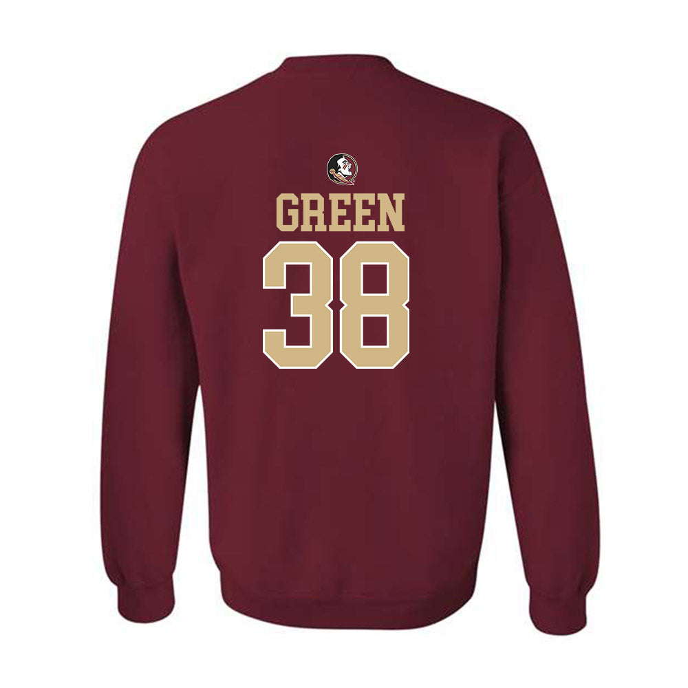 FSU - NCAA Football : Daylen Green - Classic Shersey Crewneck Sweatshirt-1