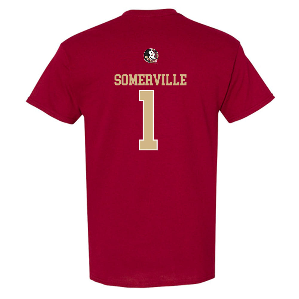 FSU - NCAA Men's Basketball : Martin Somerville - Classic Shersey T-Shirt-1