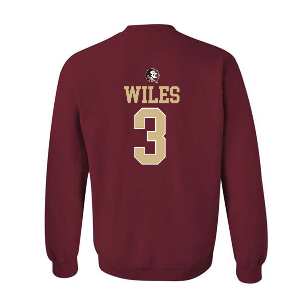 FSU - NCAA Women's Lacrosse : Brogan Wiles - Classic Shersey Crewneck Sweatshirt-1