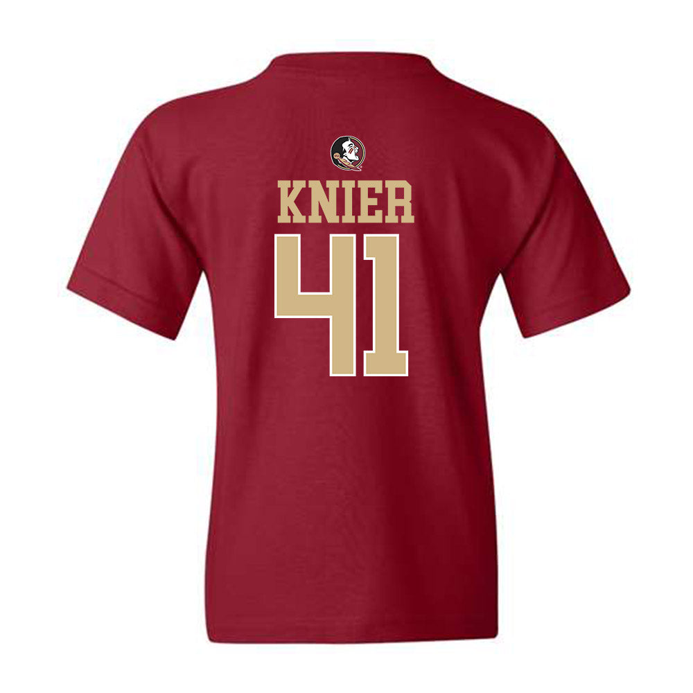 FSU - NCAA Baseball : Chris Knier - Generic Shersey Youth T-Shirt