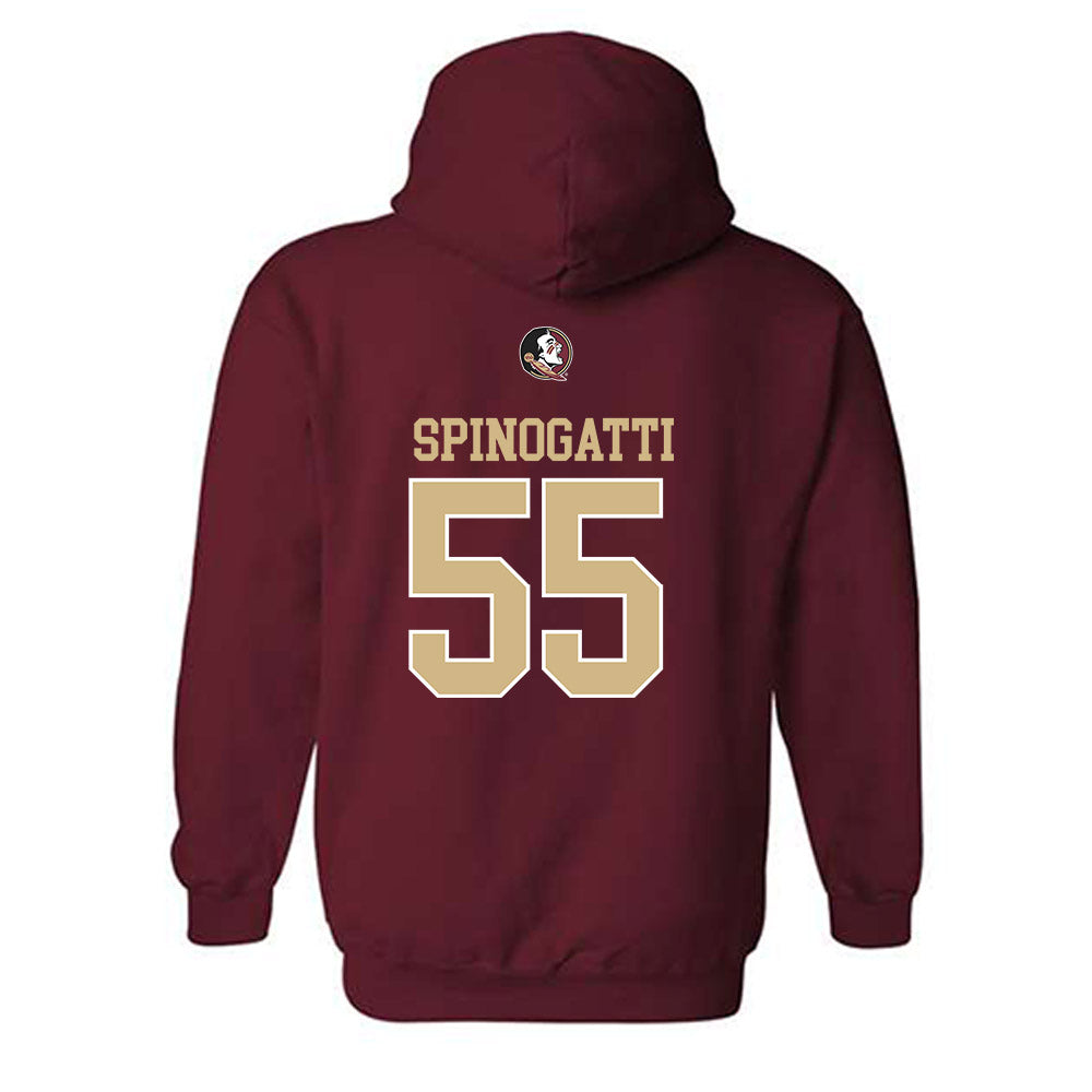 FSU - NCAA Softball : Danika Spinogatti - Classic Shersey Hooded Sweatshirt-1