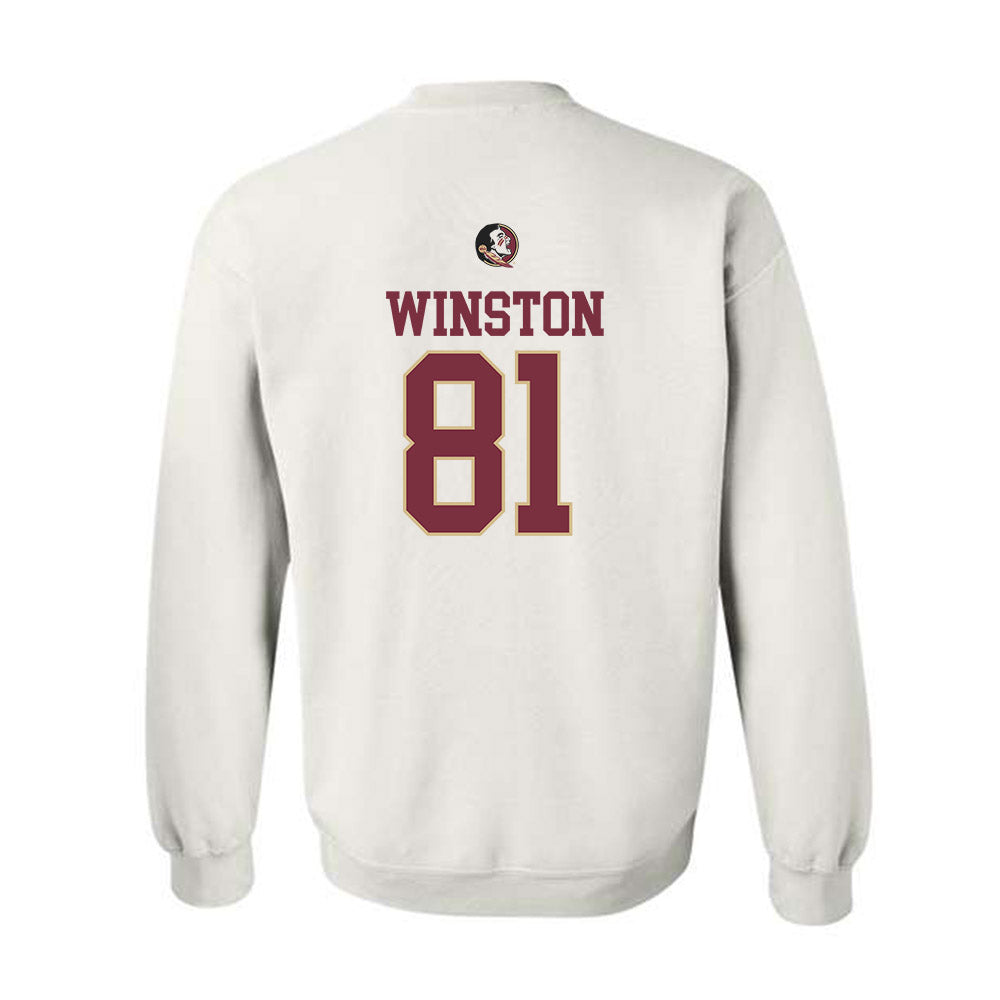 FSU - NCAA Football : Jonah Winston - Classic Shersey Crewneck Sweatshirt-1