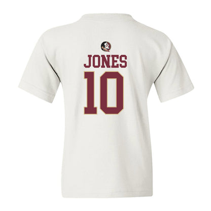 FSU - NCAA Football : Christopher Jones - Classic Shersey Youth T-Shirt-1