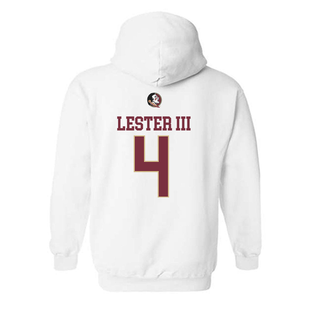 FSU - NCAA Football : Charles Lester III - Classic Shersey Hooded Sweatshirt-1