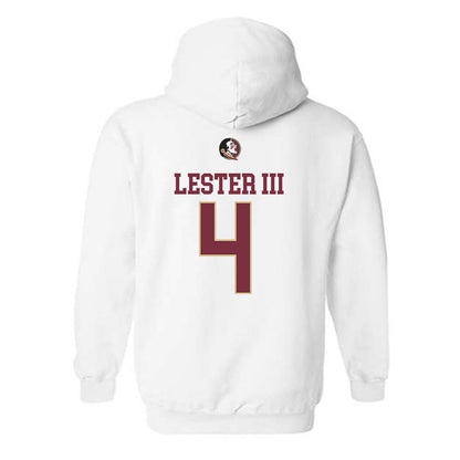 FSU - NCAA Football : Charles Lester III - Classic Shersey Hooded Sweatshirt-1