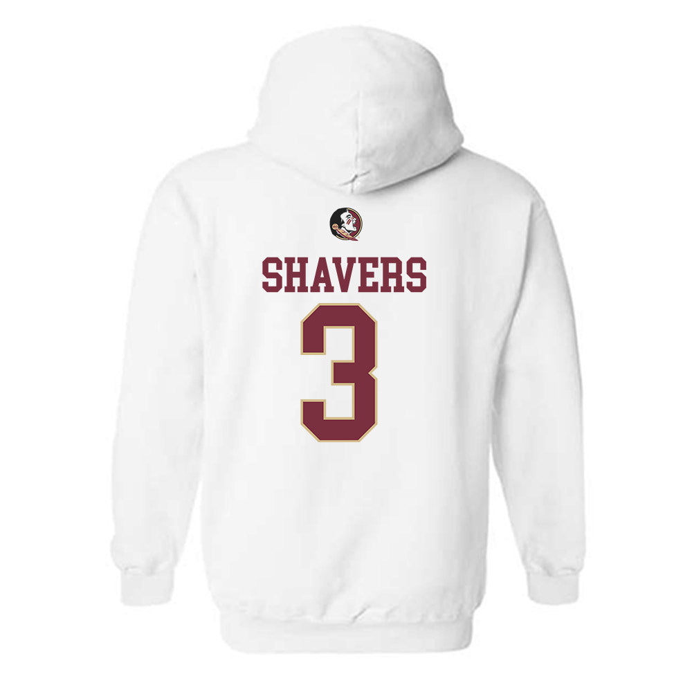 FSU - NCAA Women's Basketball : Jasmine Shavers - Classic Shersey Hooded Sweatshirt-1