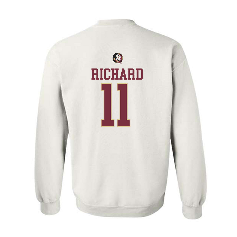 FSU - NCAA Football : Cj Richard - Classic Shersey Crewneck Sweatshirt-1