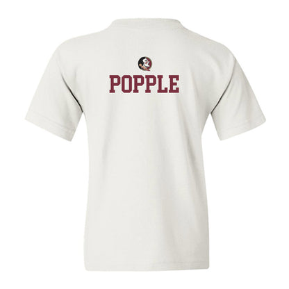 FSU - NCAA Cheerleading : Vincent Popple - Classic Shersey Youth T-Shirt-1
