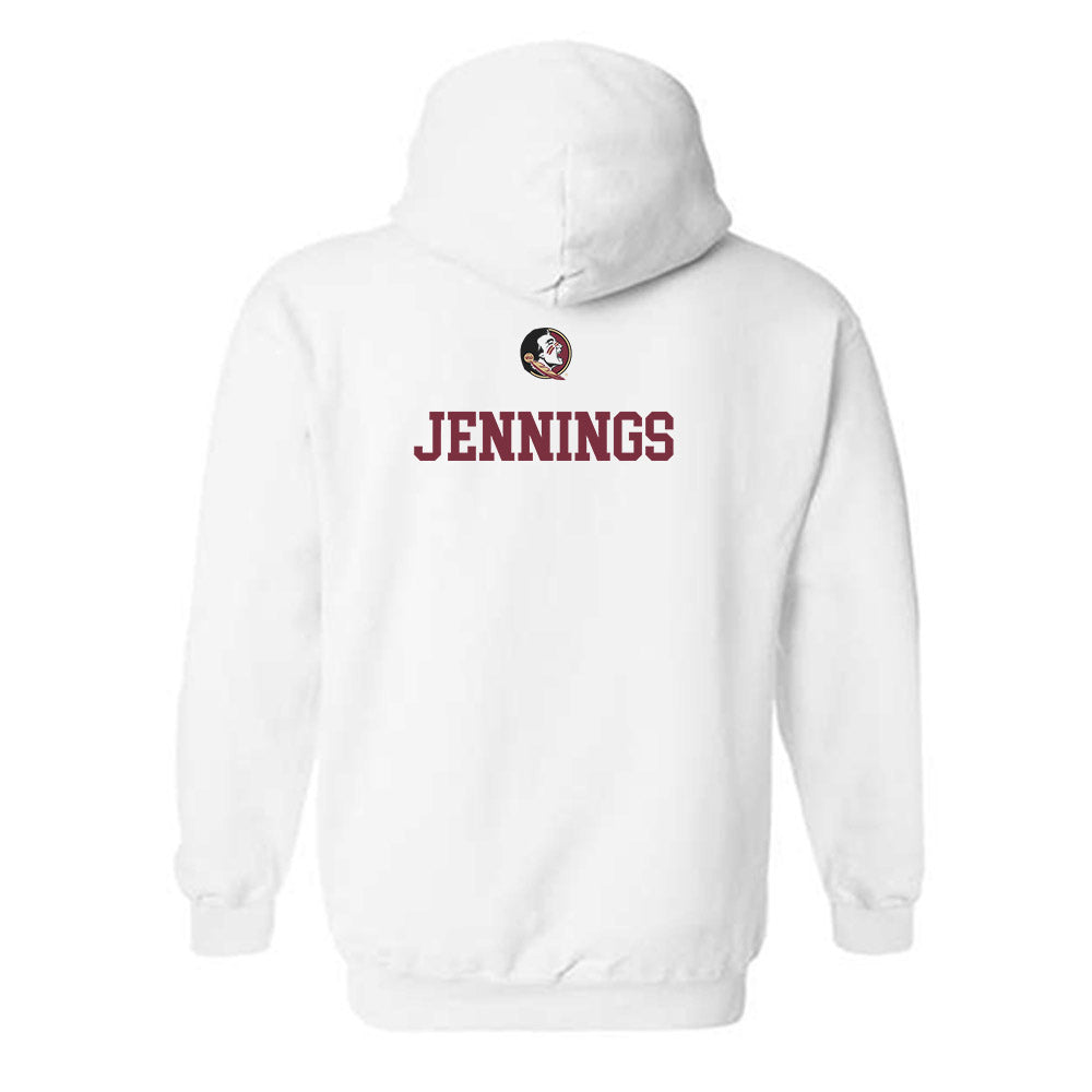 FSU - NCAA Women's Swimming & Diving : Eden Jennings - Classic Shersey Hooded Sweatshirt-1
