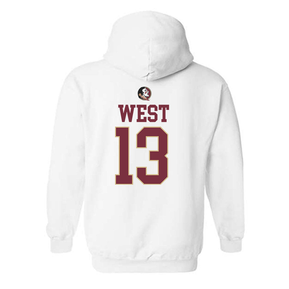 FSU - NCAA Women's Lacrosse : Peyton West - Classic Shersey Hooded Sweatshirt-1