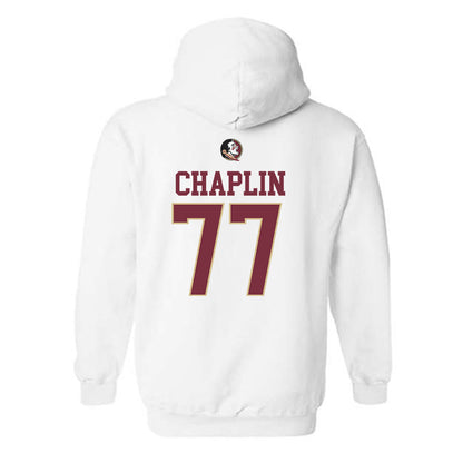 FSU - NCAA Football : Xavier Chaplin - Classic Shersey Hooded Sweatshirt-1