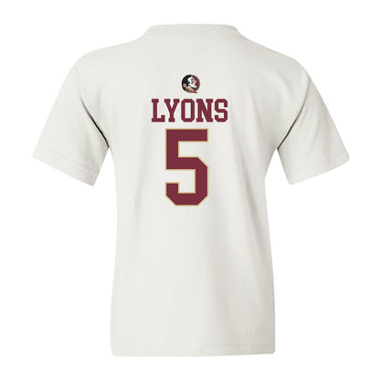 FSU - NCAA Football : Daniel Lyons - Generic Shersey Youth T-Shirt-1