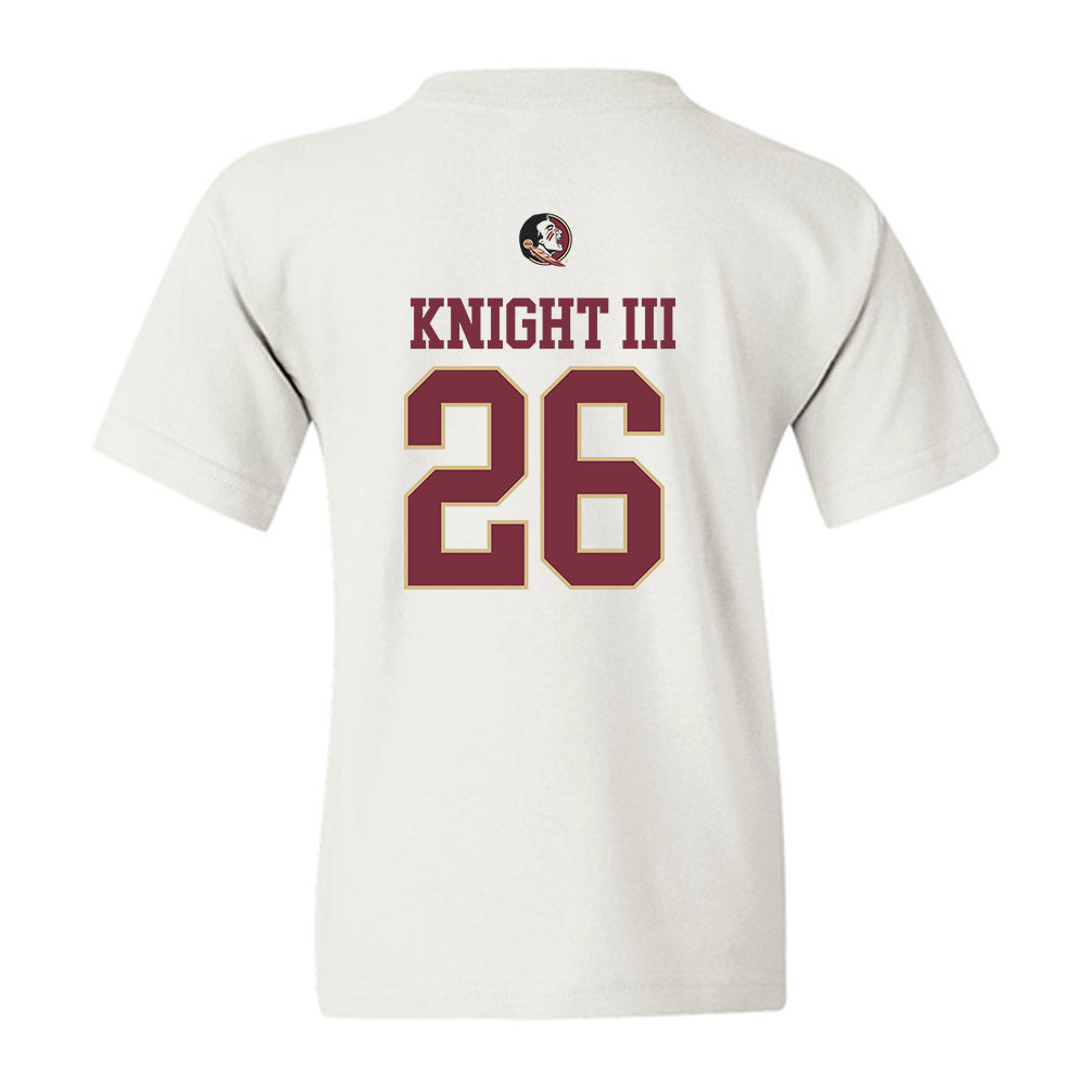 FSU - NCAA Football : Ricky Knight III - Classic Shersey Youth T-Shirt-1