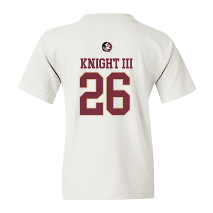 FSU - NCAA Football : Ricky Knight III - Classic Shersey Youth T-Shirt-1