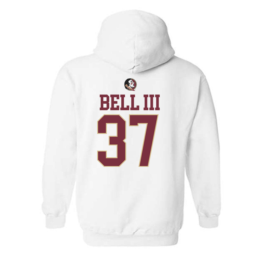 FSU - NCAA Football : Tre Bell III - Classic Shersey Hooded Sweatshirt-1