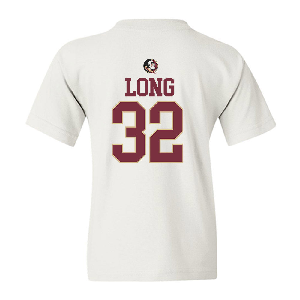 FSU - NCAA Women's Lacrosse : Brooke Long - Classic Shersey Youth T-Shirt-1