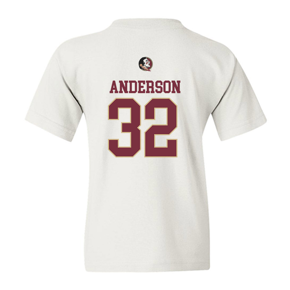 FSU - NCAA Football : Jalen Anderson - Classic Shersey Youth T-Shirt-1
