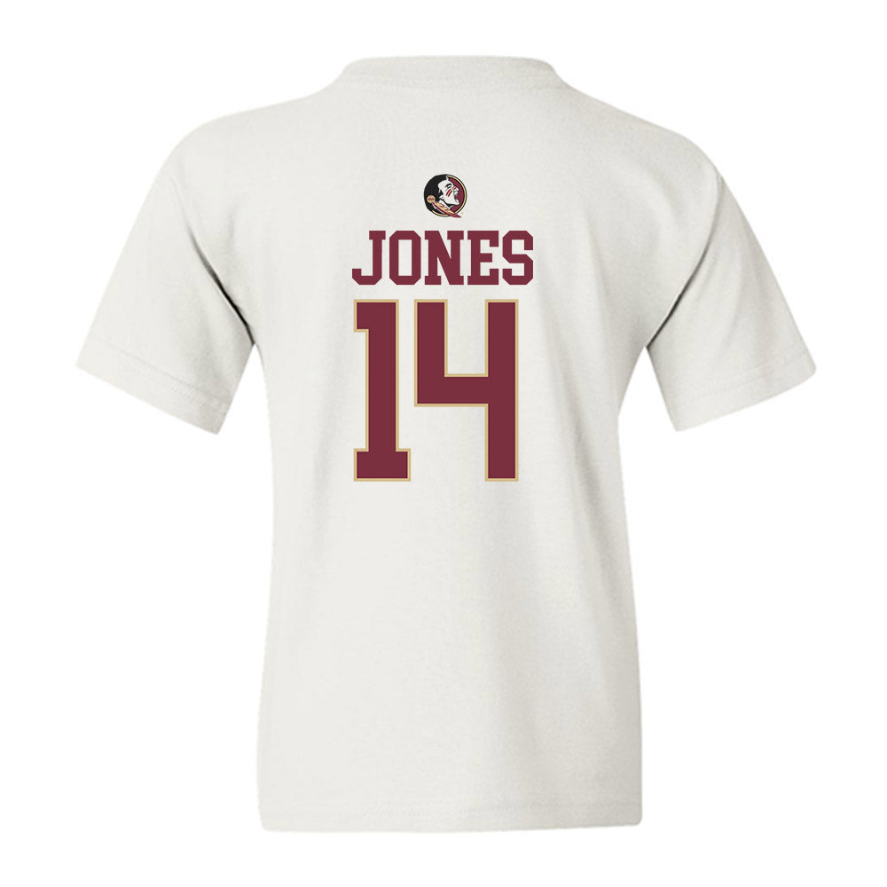 FSU - NCAA Football : Ma'Khi Jones - Classic Shersey Youth T-Shirt-1