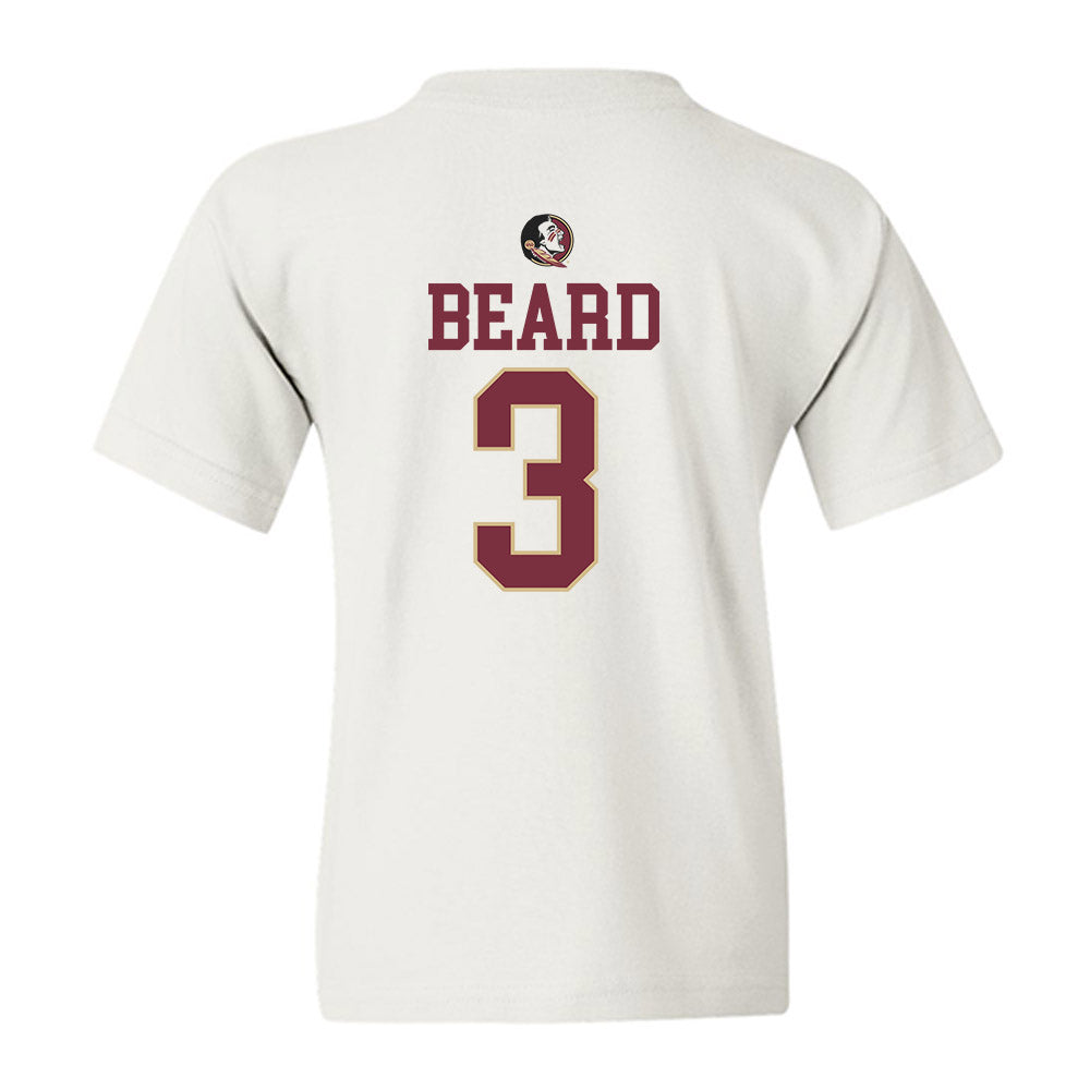 FSU - NCAA Baseball : Trey Beard - Classic Shersey Youth T-Shirt-1