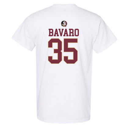 FSU - NCAA Baseball : Will Bavaro - Classic Shersey T-Shirt-1