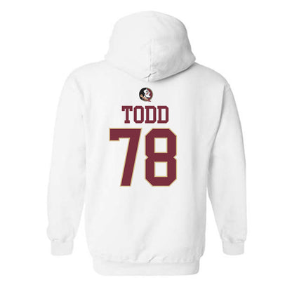 FSU - NCAA Football : Jayden Todd - Classic Shersey Hooded Sweatshirt-1