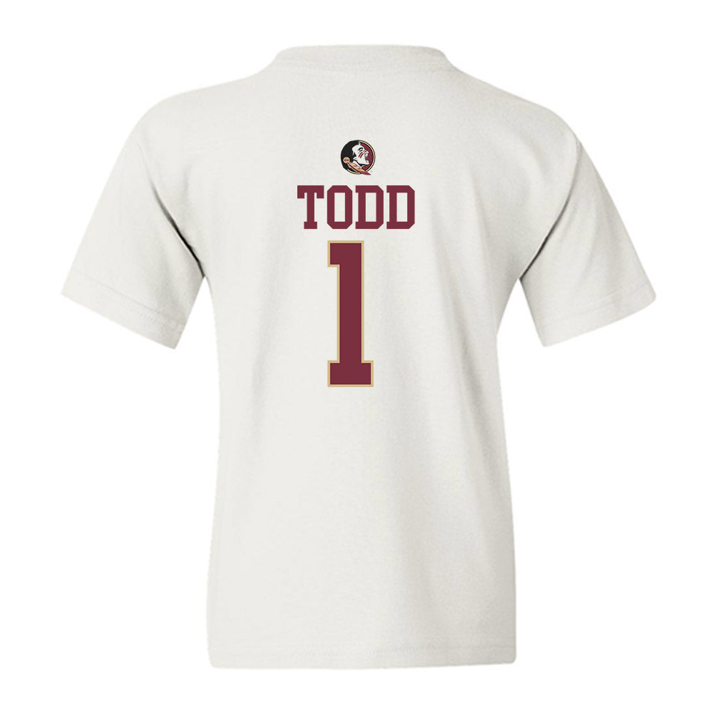 FSU - NCAA Women's Soccer : Adelyn Todd - Classic Shersey Youth T-Shirt-1