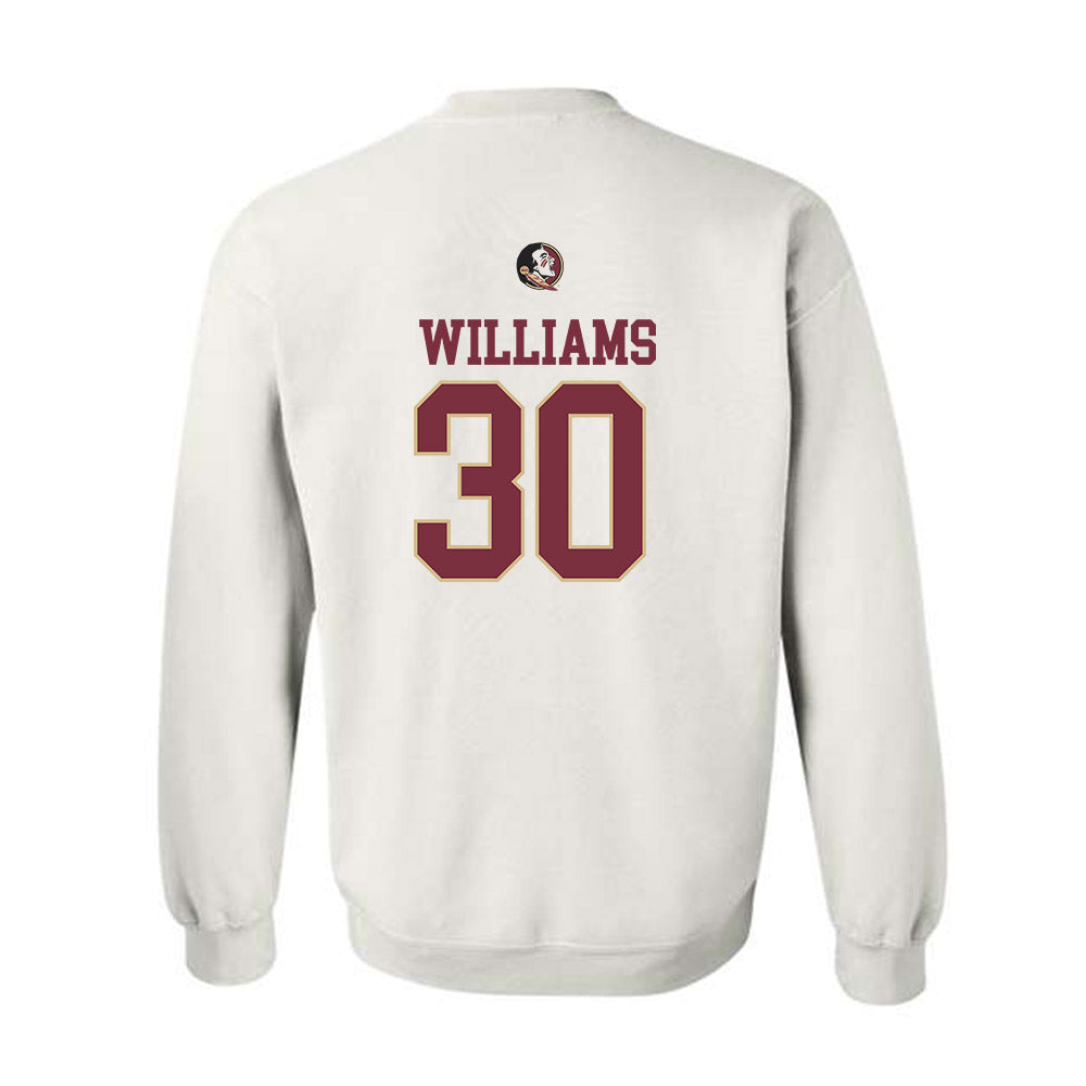 FSU - NCAA Football : Izayia Williams - Classic Shersey Crewneck Sweatshirt-1
