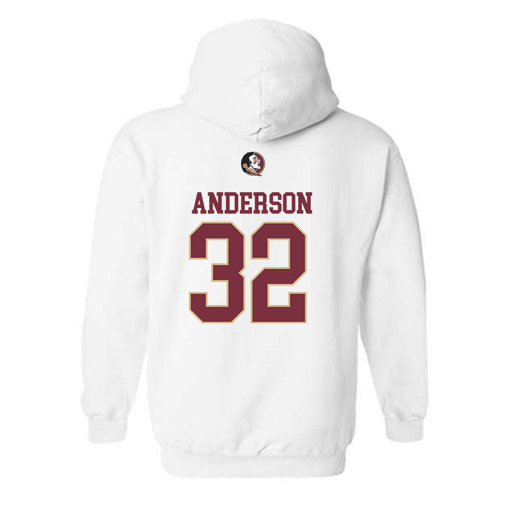 FSU - NCAA Football : Jalen Anderson - Classic Shersey Hooded Sweatshirt-1