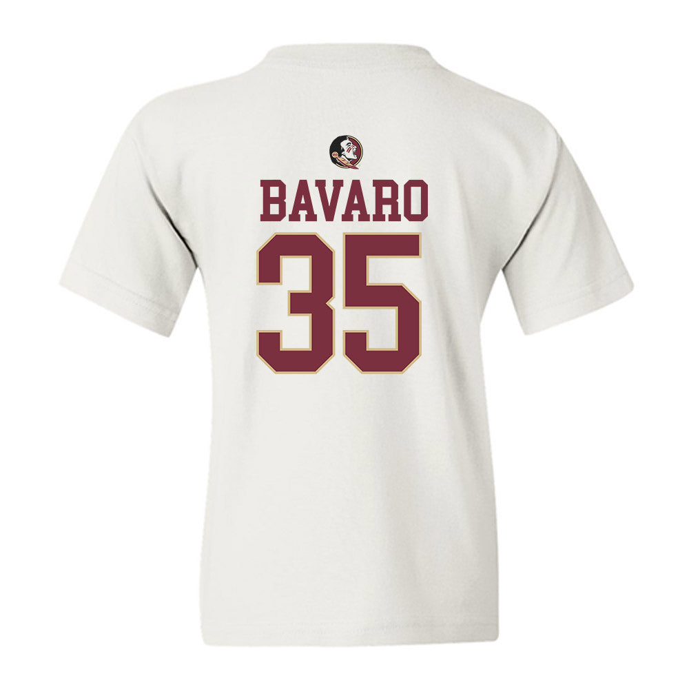 FSU - NCAA Baseball : Will Bavaro - Classic Shersey Youth T-Shirt-1