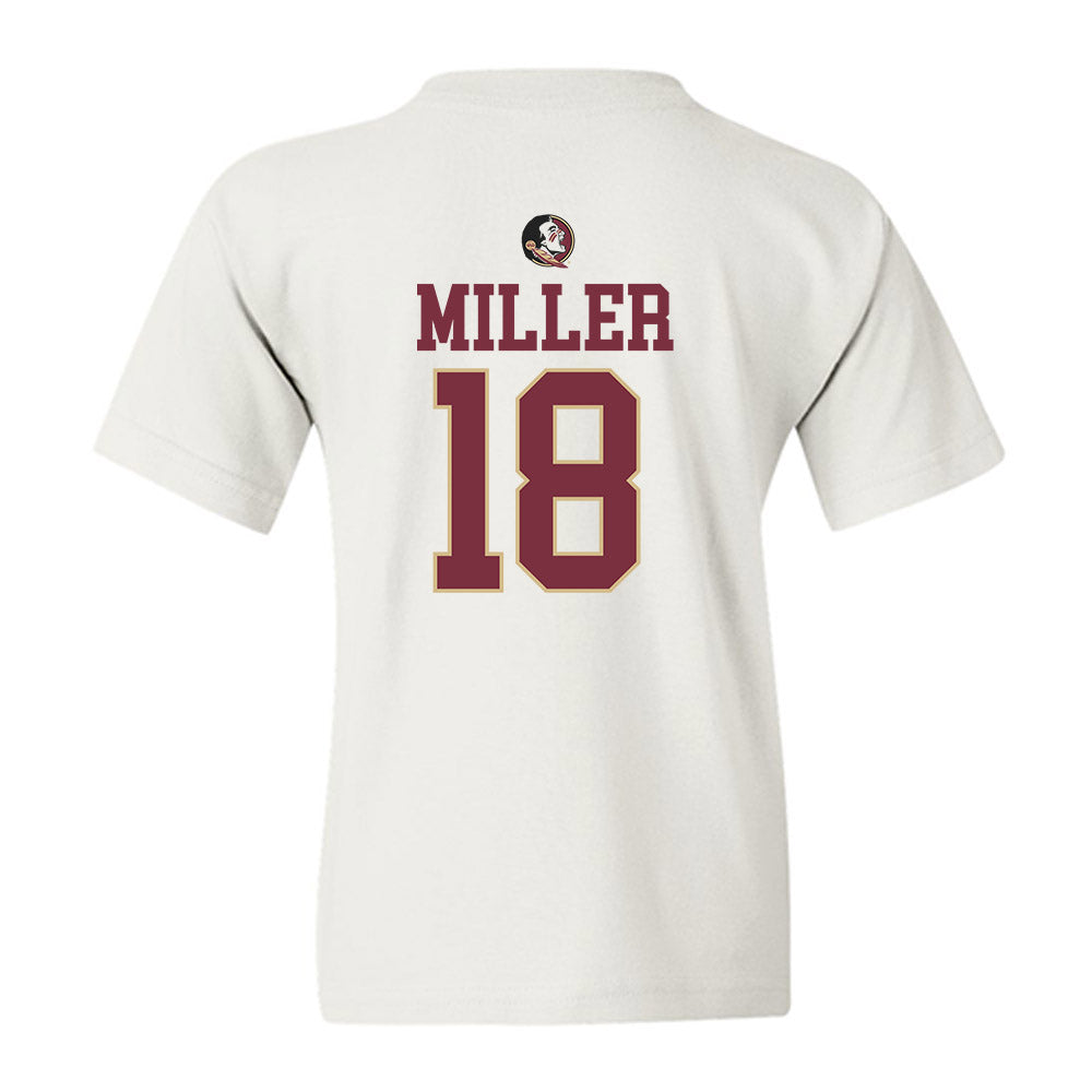 FSU - NCAA Women's Lacrosse : Ellie Miller - Classic Shersey Youth T-Shirt-1