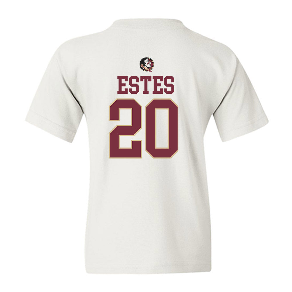 FSU - NCAA Baseball : Jace Estes - Classic Shersey Youth T-Shirt-1