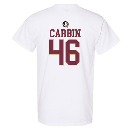 FSU - NCAA Football : Chris Carbin - Classic Shersey T-Shirt-1