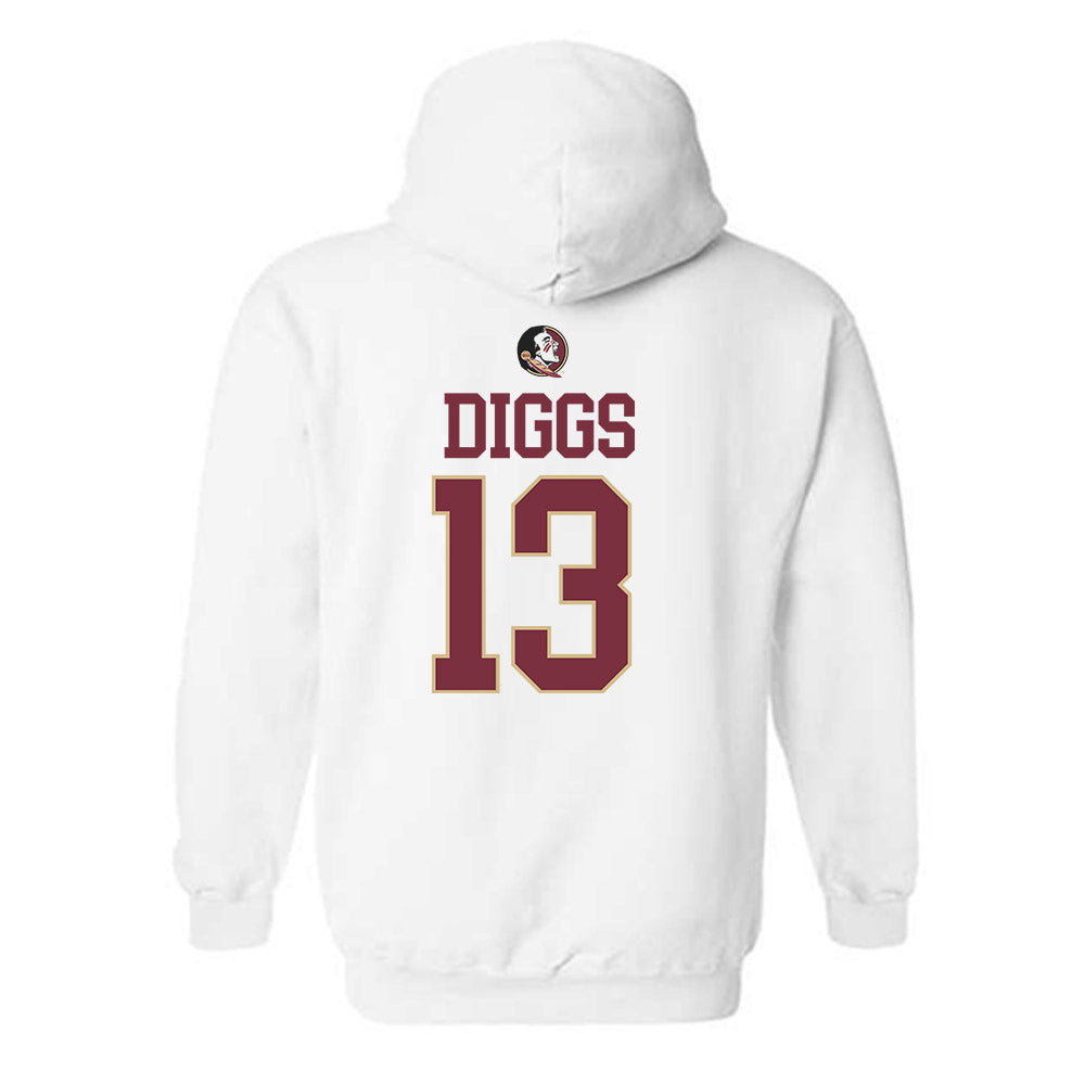 FSU - NCAA Football : Deamontae Diggs - Classic Shersey Hooded Sweatshirt-1