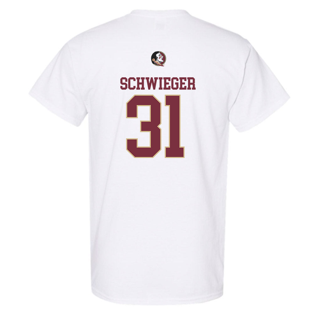 FSU - NCAA Men's Basketball : Cooper Schwieger - Classic Shersey T-Shirt-1