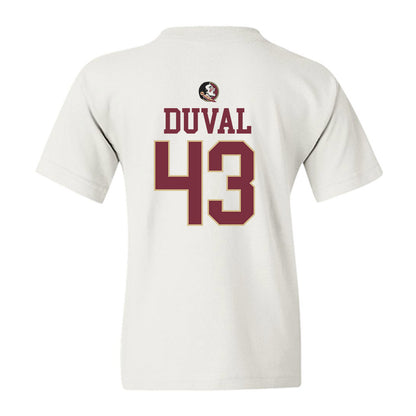FSU - NCAA Beach Volleyball : Saofe Duval - Classic Shersey Youth T-Shirt-1