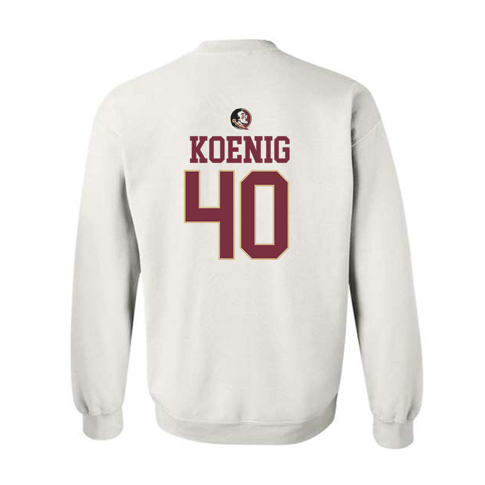 FSU - NCAA Beach Volleyball : Audrey Koenig - Classic Shersey Crewneck Sweatshirt-1