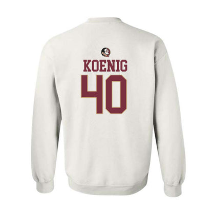 FSU - NCAA Beach Volleyball : Audrey Koenig - Classic Shersey Crewneck Sweatshirt-1