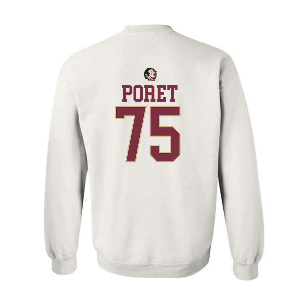 FSU - NCAA Football : Sean Poret - Classic Shersey Crewneck Sweatshirt-1