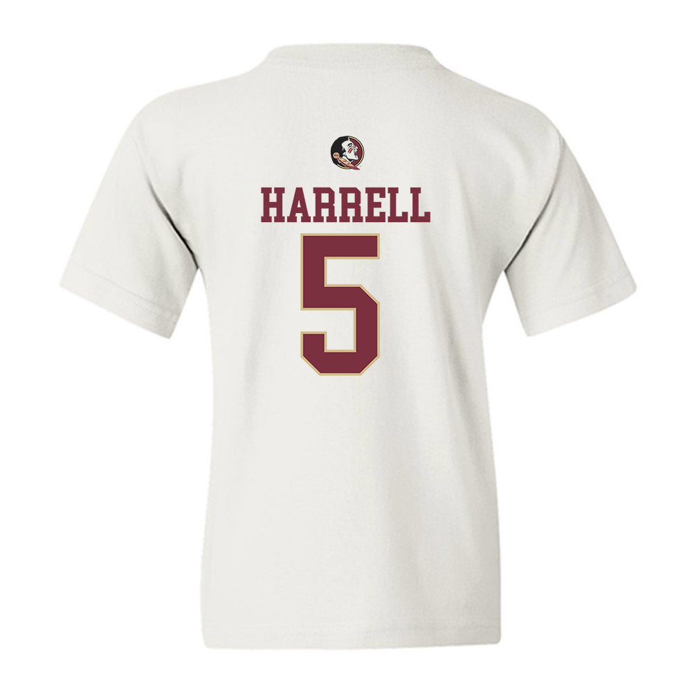FSU - NCAA Women's Lacrosse : Summer Harrell - Classic Shersey Youth T-Shirt-1