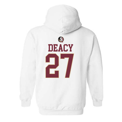 FSU - NCAA Women's Lacrosse : Alyssa Deacy - Classic Shersey Hooded Sweatshirt-1
