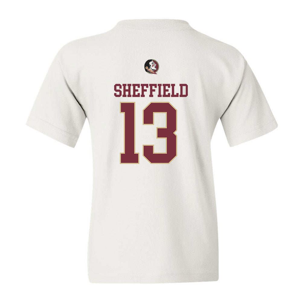 FSU - NCAA Baseball : Noah Sheffield - Generic Shersey Youth T-Shirt