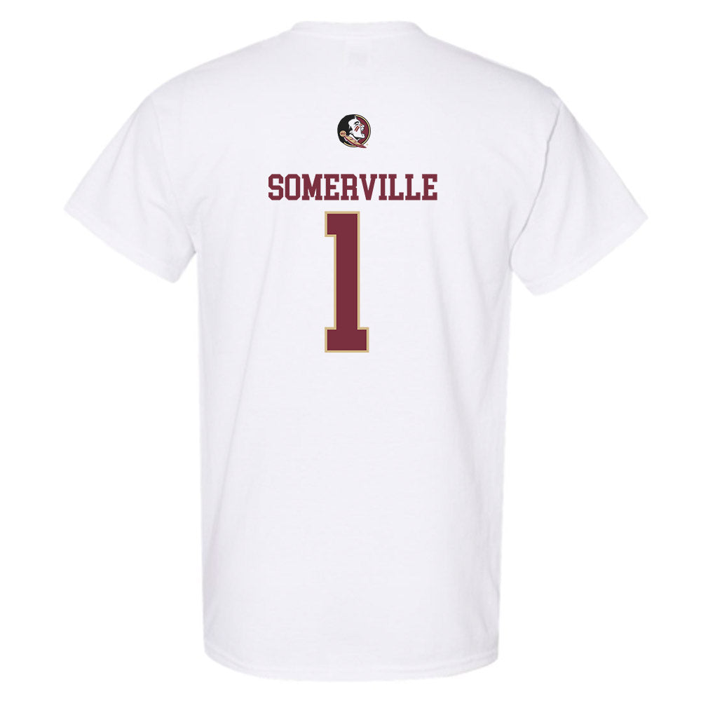 FSU - NCAA Men's Basketball : Martin Somerville - Classic Shersey T-Shirt-1