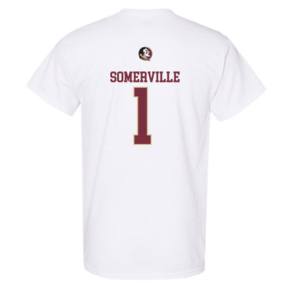 FSU - NCAA Men's Basketball : Martin Somerville - Classic Shersey T-Shirt-1