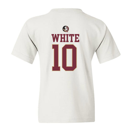 FSU - NCAA Football : Efrem White - Classic Shersey Youth T-Shirt-1