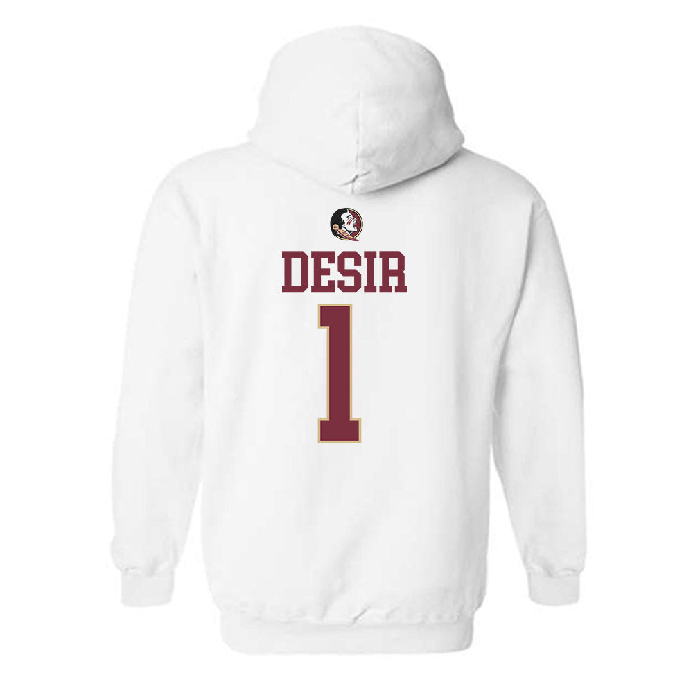 FSU - NCAA Football : Darryll Desir - Classic Shersey Hooded Sweatshirt-1